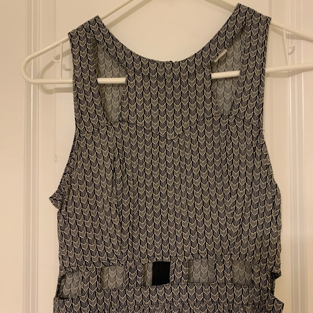 H&M Geometric Cut Out Dress